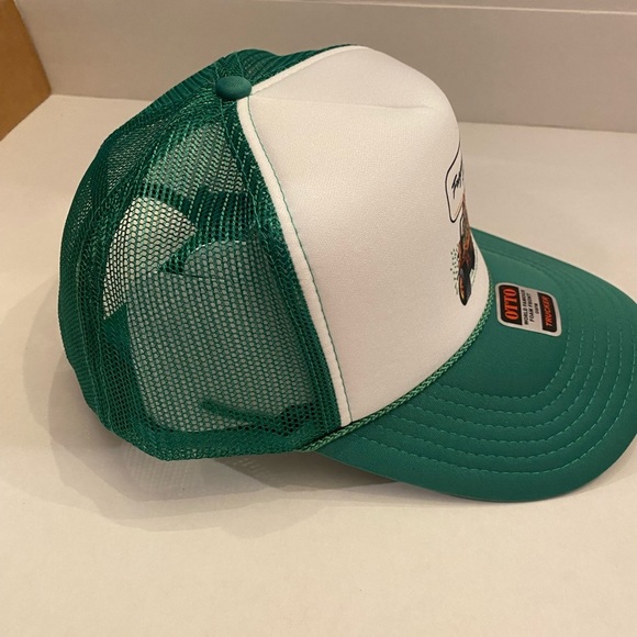 Trucker SnapBack rope bill Hat Frayed Knot Company, Green, Skag, lawnmow… - Picture 2 of 4